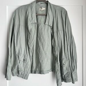 Christian Siriano Sage Utility Jacket